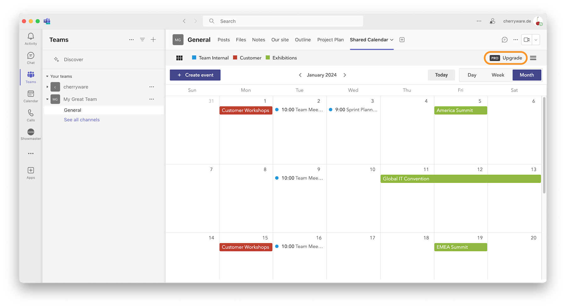 How to activate license in Shared Calendar for Microsoft Teams (1/2)